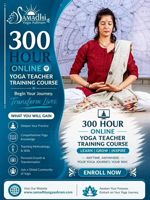 Samadhi Yoga Ashram Online Course Poster