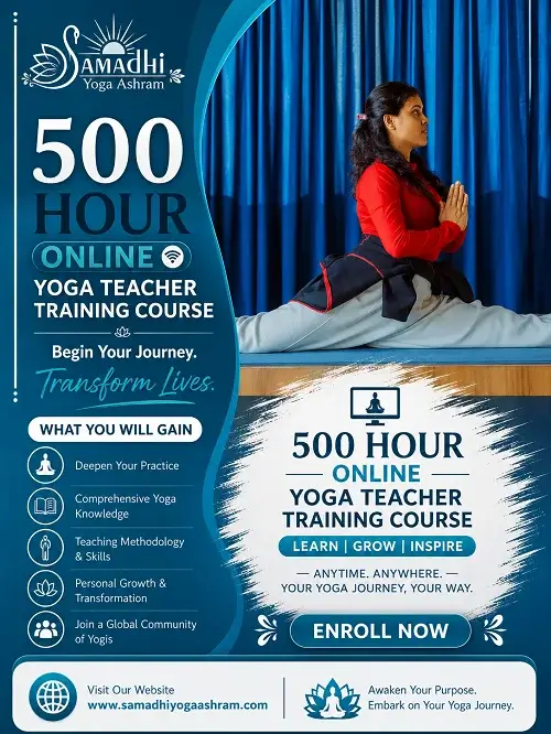 Samadhi Yoga Ashram Online Course Poster