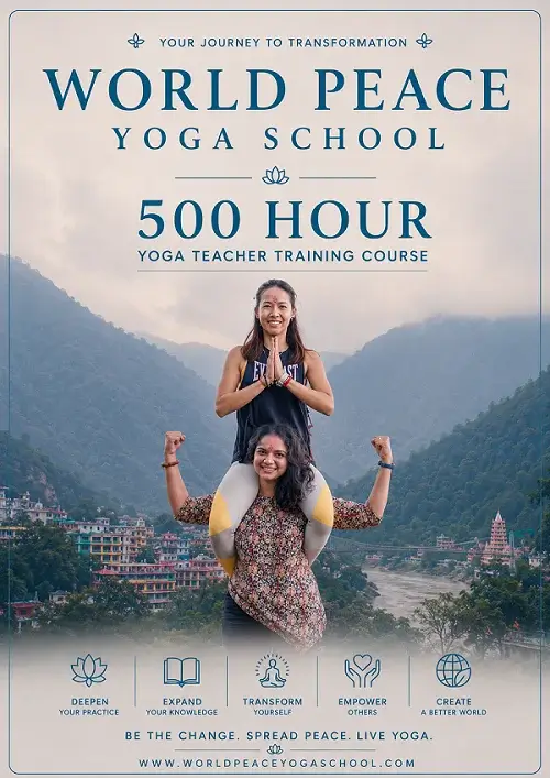 World Peace Yoga School Poster